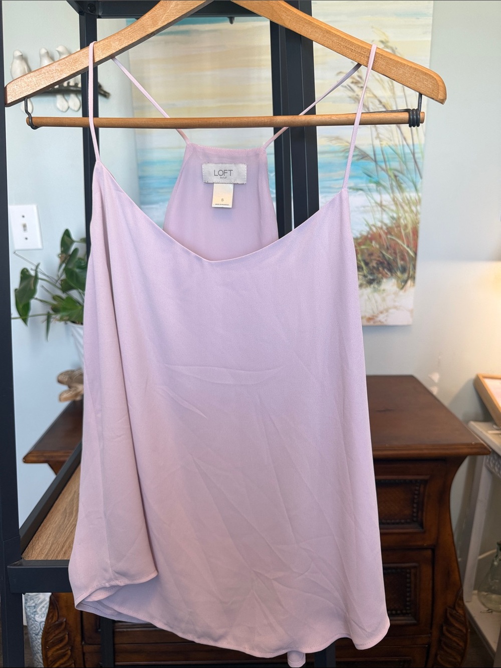 LOFT Light Lavender Spaghetti Strap Cami